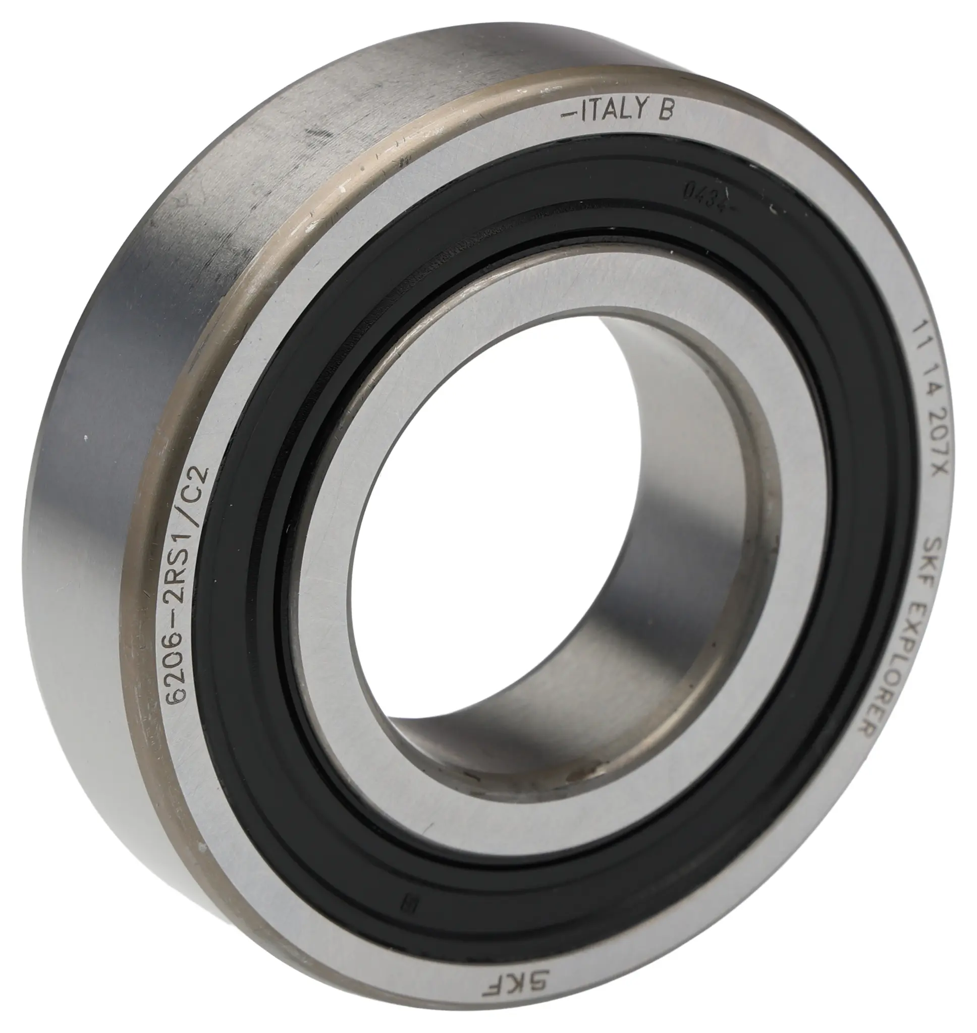 Produktfoto 1 von SKF 1-reihig Kugellager, Innen-Ø 30 mm / Außen-Ø 62 mm Außen-ø , Breite 16 mm