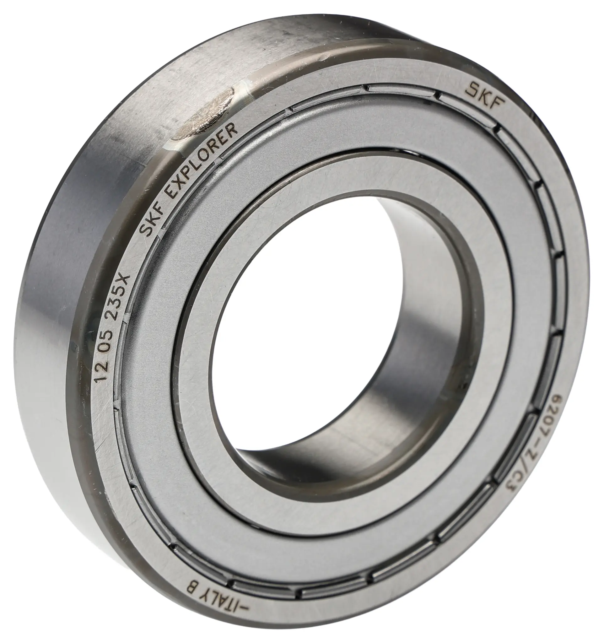 Produktfoto 1 von SKF 1-reihig Kugellager, Innen-Ø 35 mm / Außen-Ø 72 mm Außen-ø , Breite 17 mm