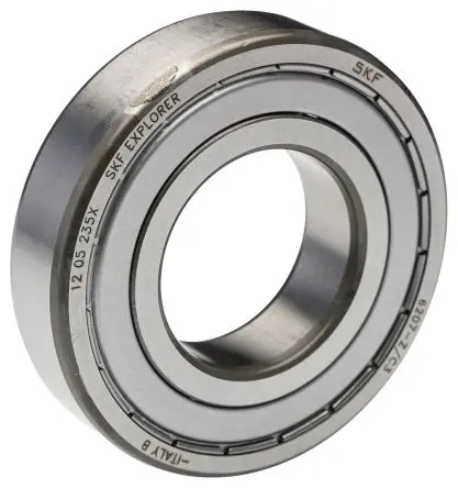 Produktfoto 1 von SKF 1-reihig Kugellager, Innen-Ø 35 mm / Außen-Ø 72 mm Außen-ø , Breite 17 mm