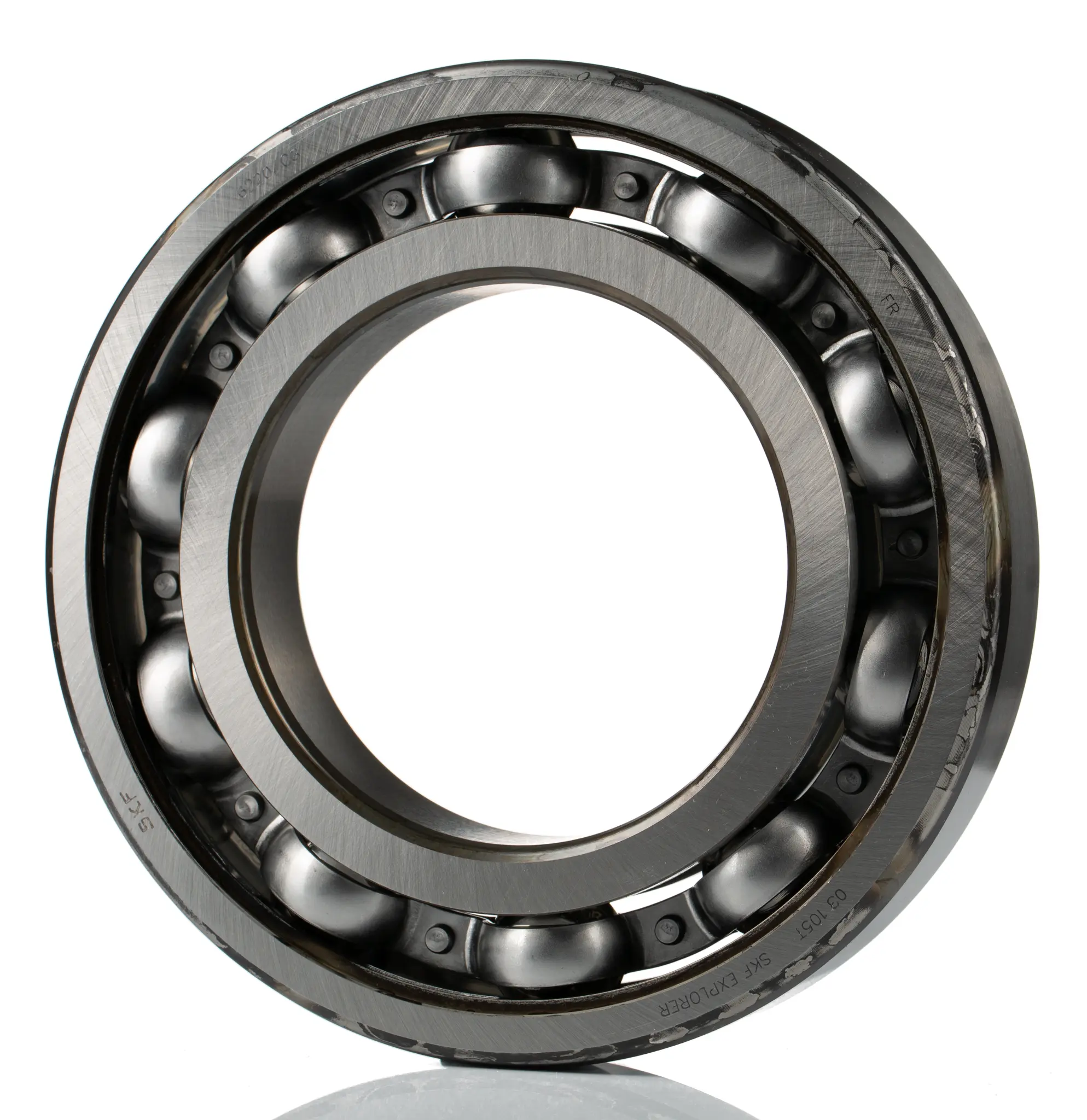 Produktfoto 1 von SKF 1-reihig Kugellager glatt, Innen-Ø 100 mm / Außen-Ø 180 mm Außen-ø , Breite 34 mm