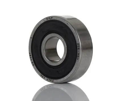 Produktfoto 1 von SKF 1-reihig Kugellager, Innen-Ø 8 mm / Außen-Ø 22 mm Außen-ø , Breite 7 mm 22 mm