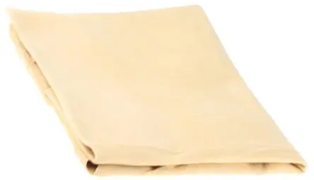 Produktfoto 1 von Cottam Lappen für Trocken, Reinigung Sämischleder Packung Trocken 1 pro Paket Stk. Beige, 540 x 470 mm Mehrmalige