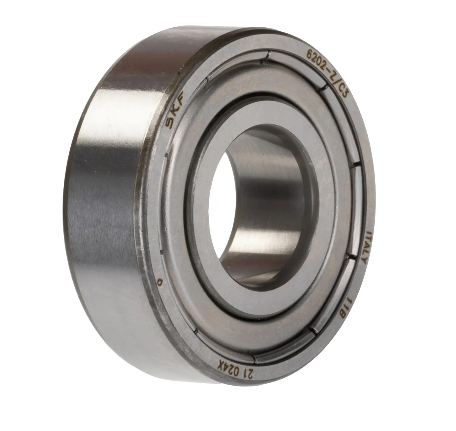 Produktfoto 1 von SKF 1-reihig Rillenkugellager, Innen-Ø 15 mm / Außen-Ø 35 mm Außen-ø , Breite 11 mm