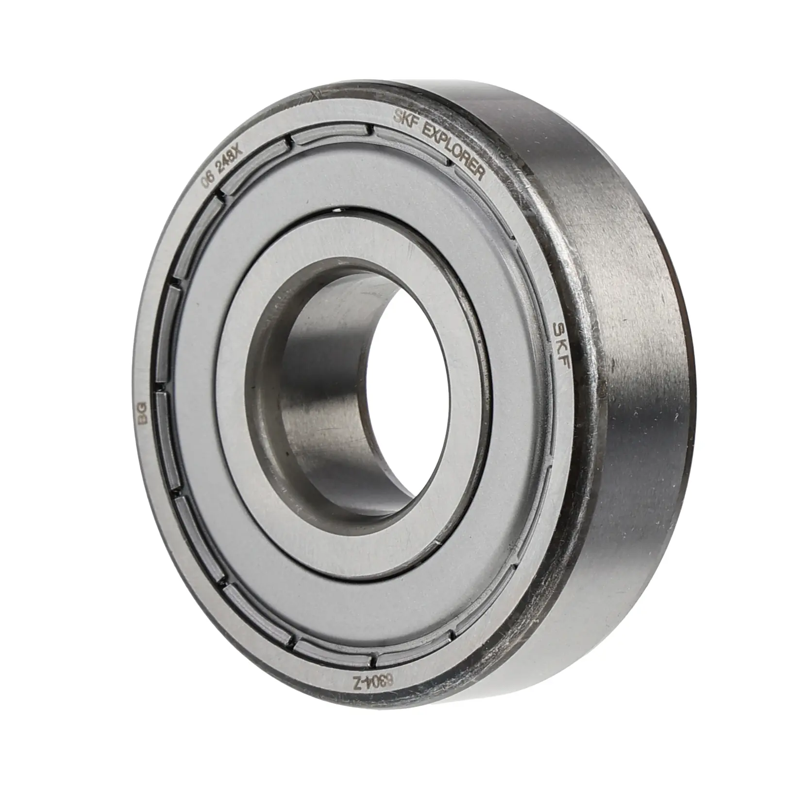 Produktfoto 1 von SKF 1-reihig Kugellager glatt, Innen-Ø 20 mm / Außen-Ø 52 mm Außen-ø , Breite 15 mm