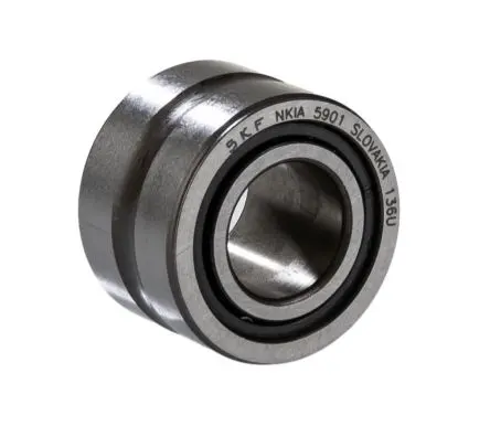 Produktfoto 1 von SKF Kombiniertes Nadel-/Schrägkugellager 1-reihig Nadel Stahl 8.09 kN NKIA 5901 / Außen-Ø 24 mm Außen-ø  9.65 kN
