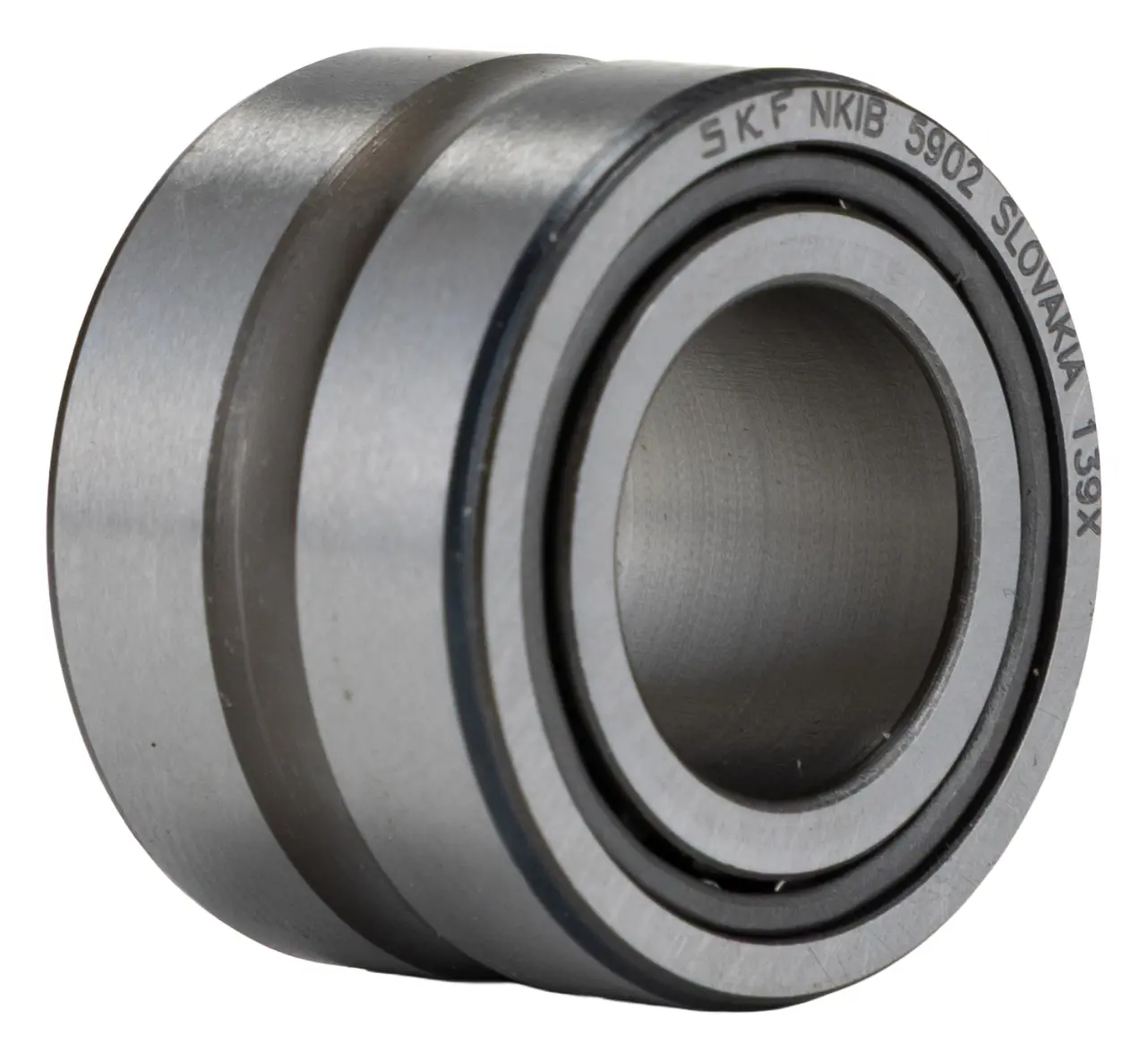 Produktfoto 1 von SKF Rollenlager 1-reihig Schrägkugellager, Nadellager Stahl 11.2 kN NKIB 5902 / Außen-Ø 28 mm Außen-ø  1.83 kN 22000rpm,