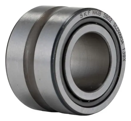 Produktfoto 1 von SKF Rollenlager 1-reihig Schrägkugellager, Nadellager Stahl 11.2 kN NKIB 5902 / Außen-Ø 28 mm Außen-ø 1.83 kN