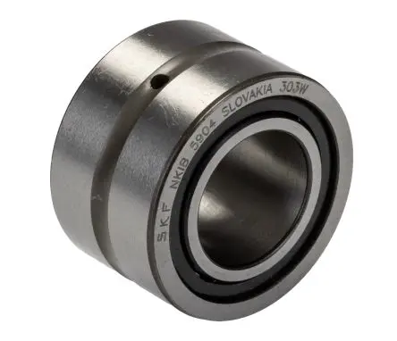 Produktfoto 1 von SKF Kombiniertes Nadel-/Schrägkugellager 1-reihig Nadel Stahl 21.6 kN Normal NKIB 5904 / Außen-Ø 37 mm Außen-ø