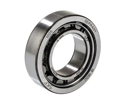 Produktfoto 1 von SKF Zylinderrollenlager 1-reihig Stahl / Außen-Ø 47 mm Außen-ø  13.2 kN 18000U/min 14.2 kN NU 1005, Innen-Ø 25 mm,