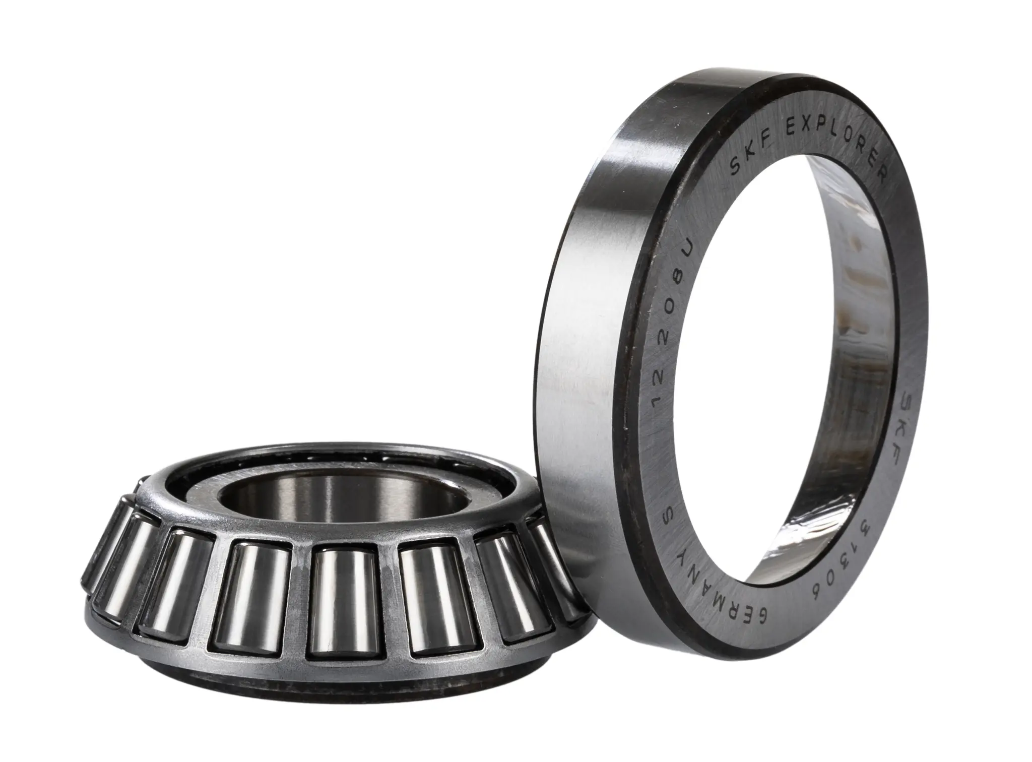Produktfoto 1 von SKF Kegelrollenlager Konus 1-reihig 45.9 KN Stahl 14 mm / Außen-Ø 72 mm Außen-ø  50 kN 21.17 mm Abgeschirmt 9500rpm,