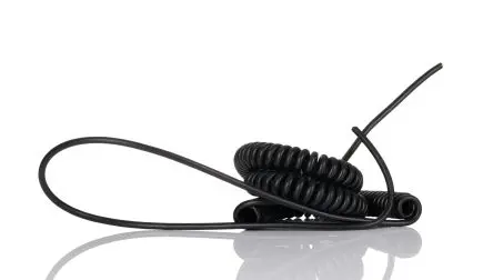 Produktfoto 1 von RS PRO Netzkabel, 4-adrig Schwarz /Ø 4.5 mm Außen-ø , 2 m 50 °C, 250V, Polyvinylchlorid