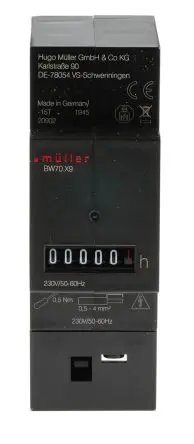 Produktfoto 1 von Müller BW70 Zähler Keine Rückstellung 5-stellig