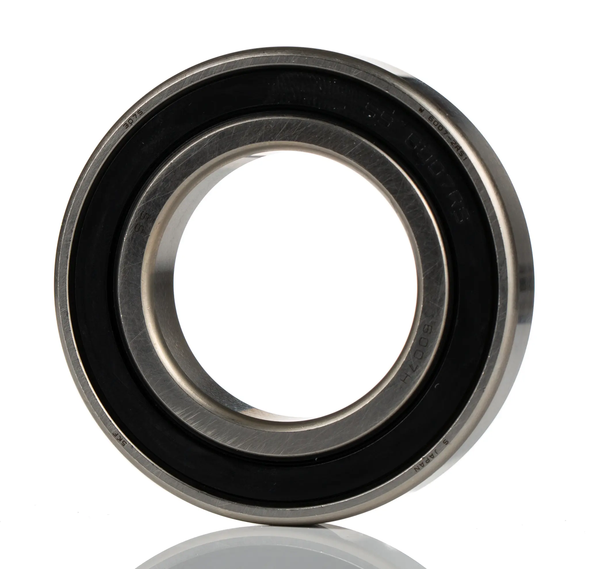 Produktfoto 1 von SKF 1-reihig Kugellager glatt, Innen-Ø 35 mm / Außen-Ø 62 mm Außen-ø , Breite 14 mm