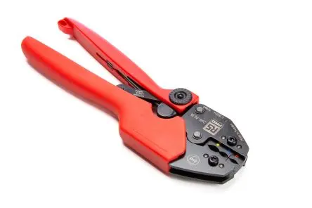 Produktfoto 1 von RS PRO 4300 Crimp-Werkzeug 0.5 to 6 mm² für Schrumpfschläuche rot, blau, gelb, 256mm