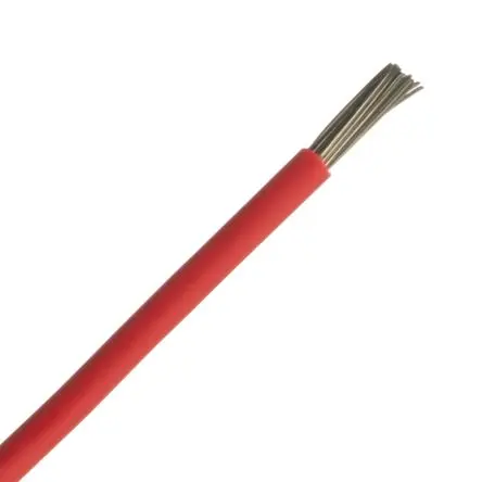 Produktfoto 1 von RS PRO 11028 Schaltdraht 0.81 mm², 18 AWG 305 m Rot Ø 1.7 mm 16 Litzen Modifizierter Polyphenylen-Ether
