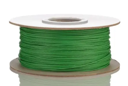 Produktfoto 1 von RS PRO 11028 Schaltdraht 0.51 mm², 20 AWG 305 m Grün Ø 1.4 mm 10 Litzen Modifizierter Polyphenylen-Ether