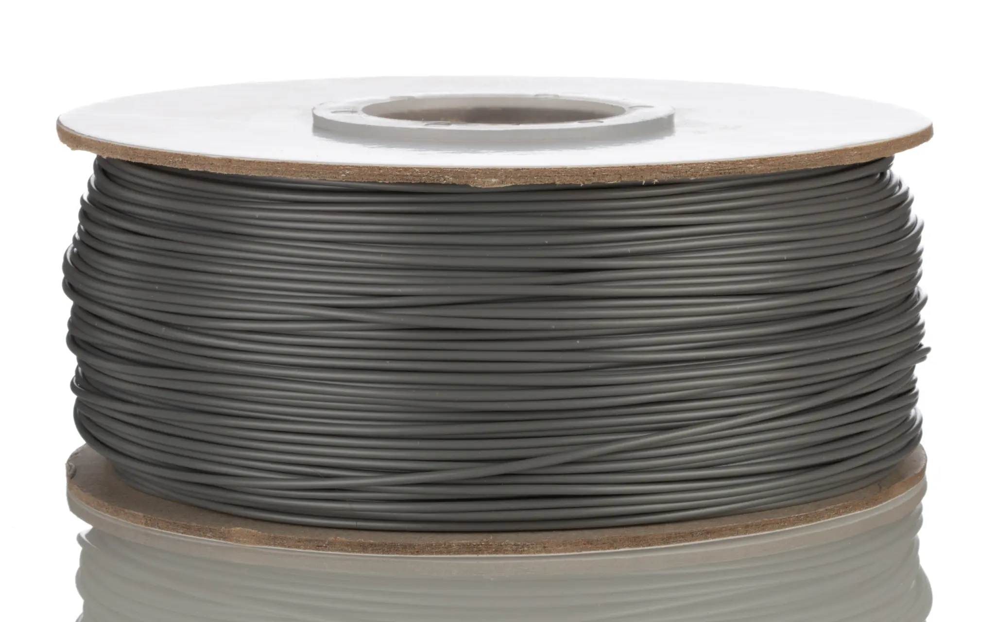 Produktfoto 1 von RS PRO Einzeladerleitung 0,51 mm², 20 AWG 305m Grau PVC isoliert 10/0.25mm Litzen