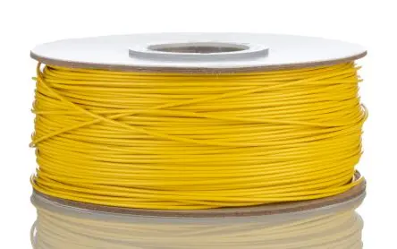 Produktfoto 1 von RS PRO 1569 Schaltdraht 0.51 mm², 20 AWG 305 m Gelb Ø 1.75 mm 10 Litzen Polyvinylchlorid