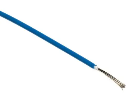 Produktfoto 1 von TE Connectivity FlexLite Schaltdraht, 23 AWG 100 m Blau Ø 1.04 mm 19 Litzen Polyvinylfluorid
