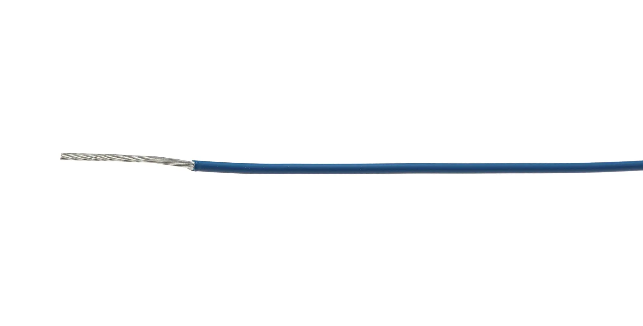 Produktfoto 1 von TE Connectivity Einzeladerleitung 0,33 mm², 22 AWG 100m Blau Polyolefin isoliert Ø 1.21mm 19/0,15 mm Litzen