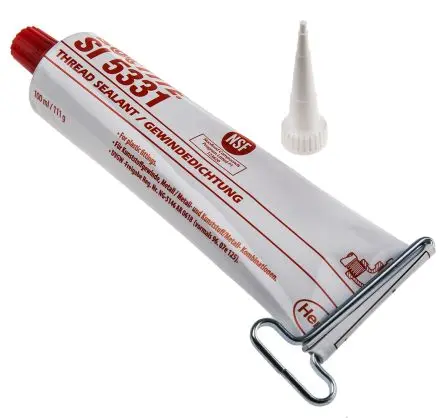Produktfoto 1 von Loctite SI 5331 Gewindedichtmittel Gel Weiß, Tube 100 ml, -50°C → +150°C