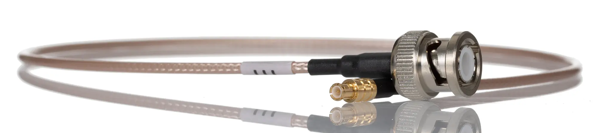 Produktfoto 1 von Samtec Koaxialkabel, 50 Ω 26 AWG, 2.54 mm, Gelb