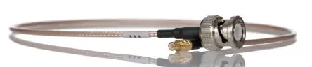 Produktfoto 1 von Samtec Koaxialkabel, 50 Ω 26 AWG, 2.54 mm, Gelb