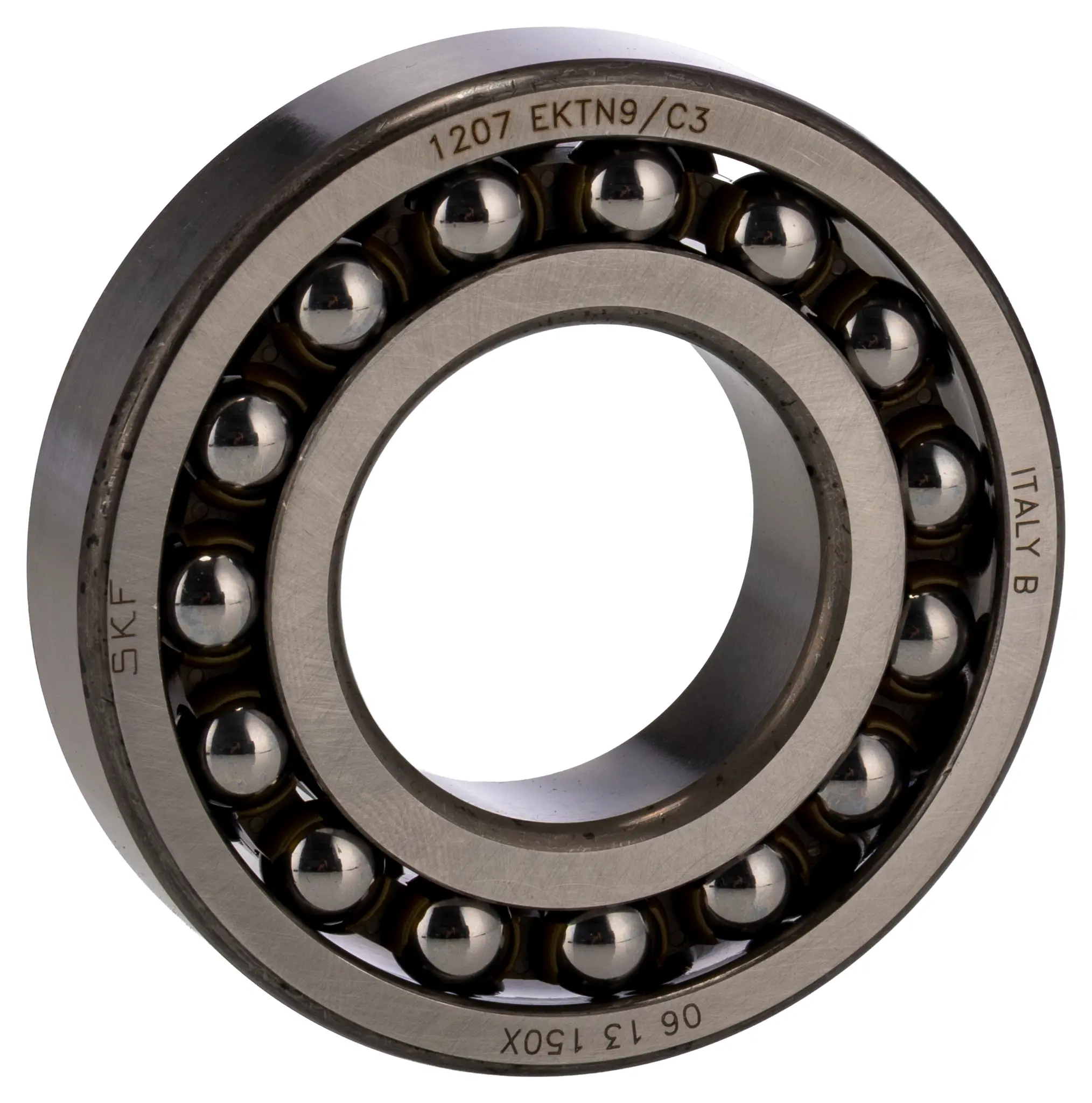 Produktfoto 1 von SKF 2-reihig Kugellager, Innen-Ø 35 mm / Außen-Ø 72 mm Außen-ø , Breite 17 mm