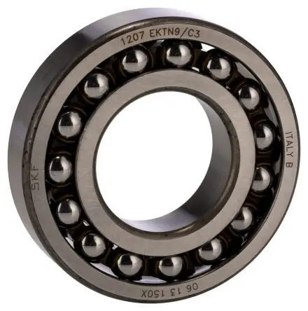 Produktfoto 1 von SKF 2-reihig Kugellager, Innen-Ø 35 mm / Außen-Ø 72 mm Außen-ø , Breite 17 mm