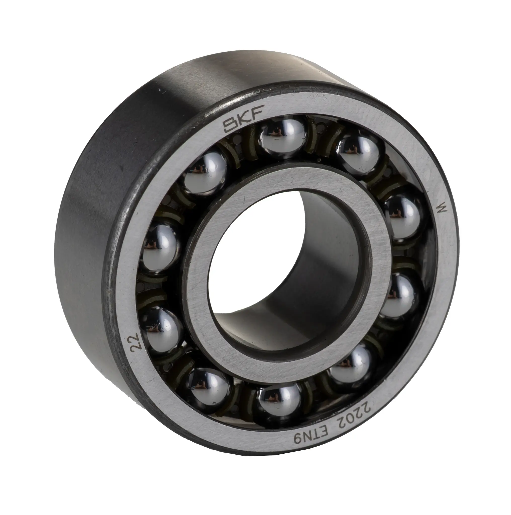 Produktfoto 1 von SKF 2-reihig Selbstausrichtendes Kugellager, Innen-Ø 15 mm / Außen-Ø 35 mm Außen-ø , Breite 14 mm