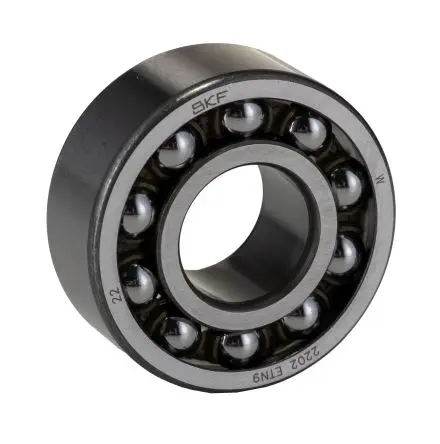 Produktfoto 1 von SKF 2-reihig Selbstausrichtendes Kugellager, Innen-Ø 15 mm / Außen-Ø 35 mm Außen-ø , Breite 14 mm