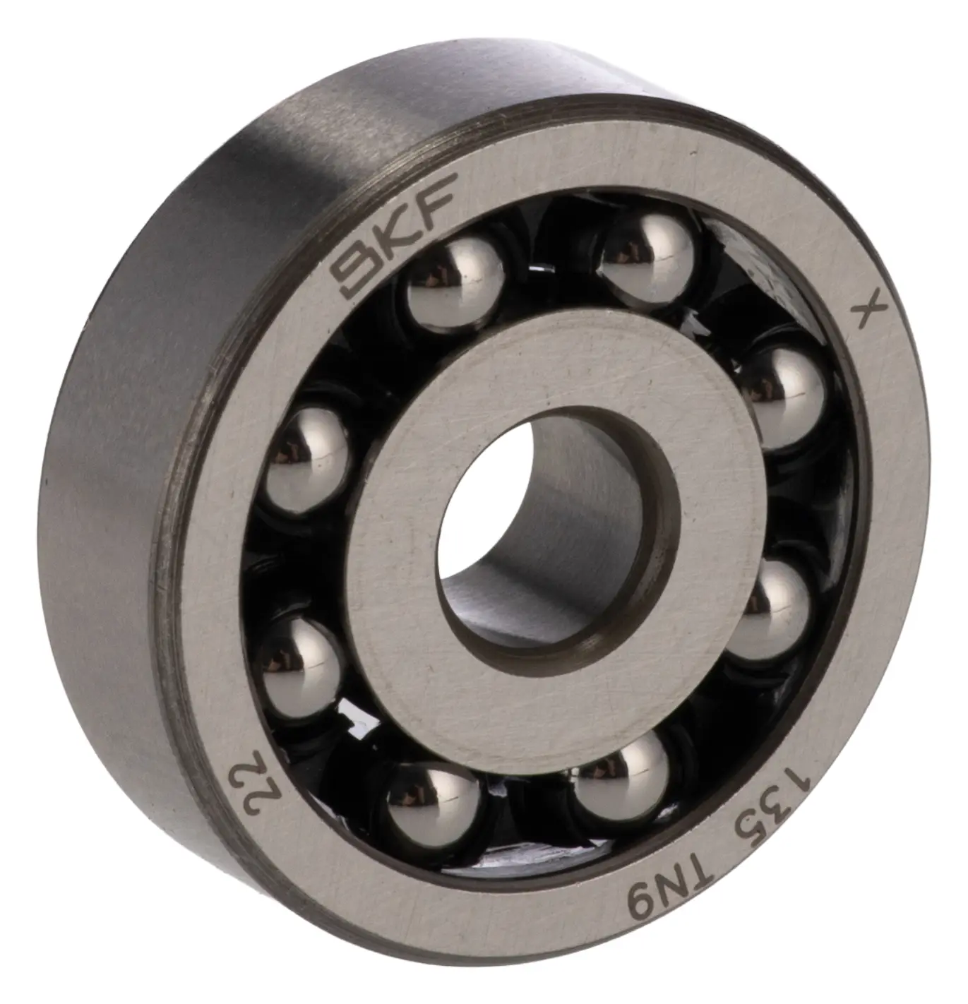 Produktfoto 1 von SKF 2-reihig Kugellager, Innen-Ø 5 mm / Außen-Ø 19 mm Außen-ø , Breite 6 mm