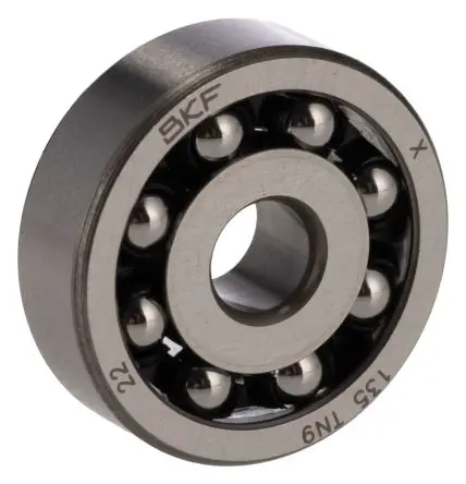 Produktfoto 1 von SKF 2-reihig Kugellager, Innen-Ø 5 mm / Außen-Ø 19 mm Außen-ø , Breite 6 mm
