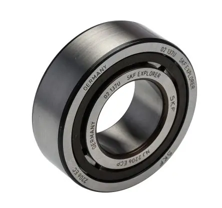 Produktfoto 1 von SKF Rollenlager Zylindrisch 1-reihig 55 kN NJ 2206 ECP / Außen-Ø 62 mm Außen-ø 49 kN 14000U/min, Innen-Ø 30 mm, Breite