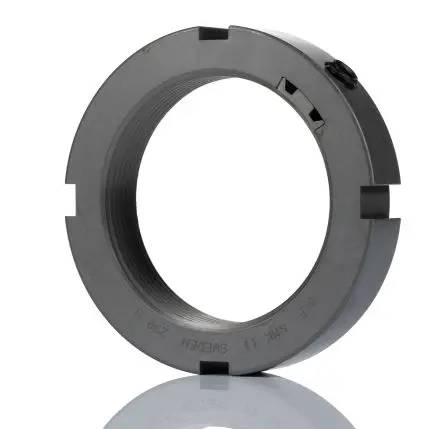 Produktfoto 1 von SKF Lager-Sicherungsmutter und Verriegelungsvorrichtung Lagerbaugruppe, 55 x 75 x 15 mm, Innen ø 55 mm