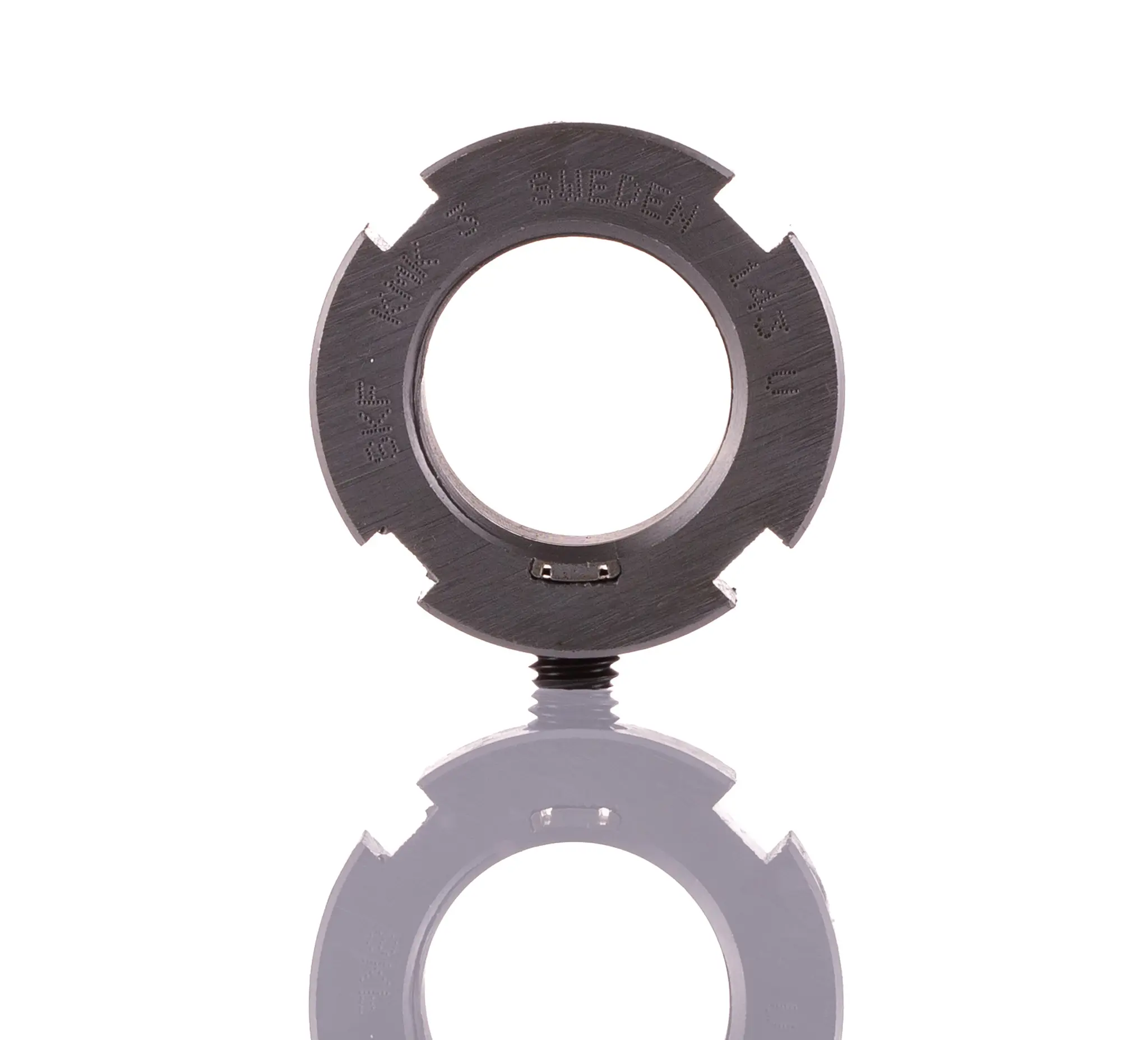 Produktfoto 1 von SKF Lager-Sicherungsmutter und Verriegelungsvorrichtung Lagerbaugruppe für Radiallager, 17 x 28 x 9 mm, Innen ø 17 mm