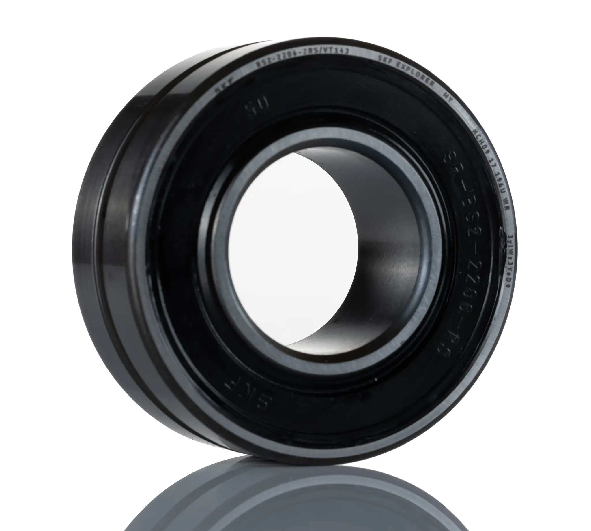 Produktfoto 1 von SKF Rollenlager Konisch 2-reihig 66.1 kN BS2-2206-2RS/VT143 / Außen-Ø 62 mm Außen-ø  58.5 kN Gekapselt 5200rpm, Innen-Ø