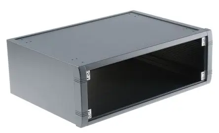 METCASE, Schalengehäuse, Grau, Aluminium 120 mm, 350 mm, 250 mm, Mettec