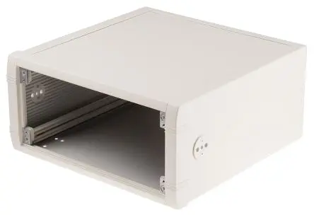 METCASE, Schalengehäuse, Weiß, Aluminium 120 mm, 250 mm, 250 mm, Mettec