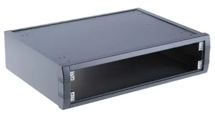 Produktfoto 1 von METCASE, Schalengehäuse, Grau, Aluminium 85 mm, 350 mm, 250 mm, Mettec