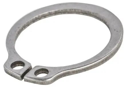 RS PRO Sicherungsringe Außen- für Wellen-Ø 18 mm 15.2 mm 1.2 mm 26.2 mm Außen-ø  Edelstahl