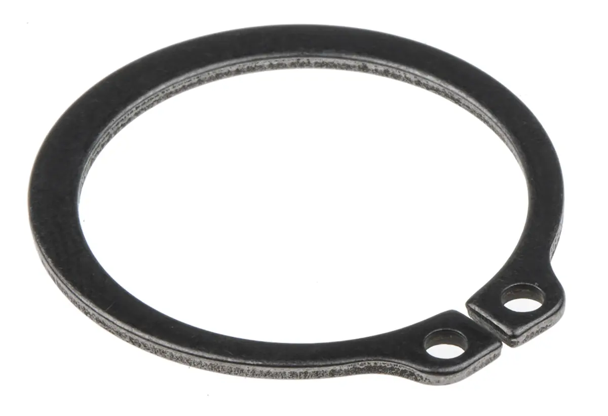 RS PRO Sicherungsringe Außen- für Wellen-Ø 25 mm 23.9 mm 1.2 mm 34.2 mm Außen-ø  Edelstahl