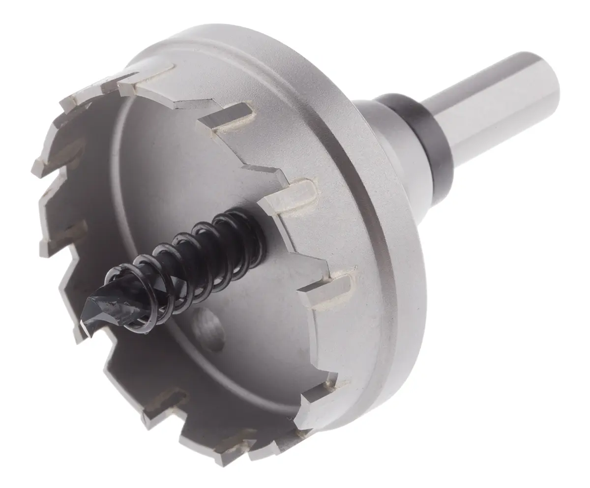 Produktfoto 1 von Blu Mol Wolframcarbid Kernbohrkrone mit Zentrierbohrer, Ø 51mm 1-Stk. / Bohrtiefe 4.5mm
