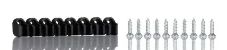 Produktfoto 1 von Legris Serie Clip Polymer Rohrclips, für 8 Rohre Ø 6 mm Außen-ø