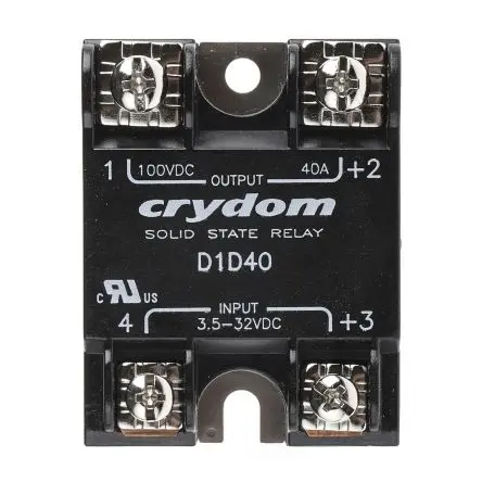 Produktfoto 1 von Sensata / Crydom 1-DC Panel Halbleiterausgang 100 V 32V / 40 A