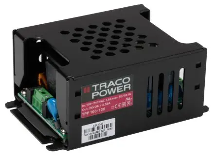 Produktfoto 1 von TRACOPOWER TPP 100 Schaltnetzteil 1 28V dc 100 W, Fahrgestell 370 V dc, 264V ac