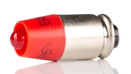 Produktfoto 1 von EAO Leuchtmelder Rot Single Chip, 24V ac/dc, Ø 6.1 mm x 630 nm