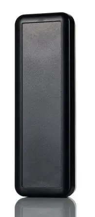 Produktfoto 1 von Hammond Serie 1552 Tragbares Gehäuse, ABS, 50 mm, 150 mm, H. 30 mm, Schwarz, IP54