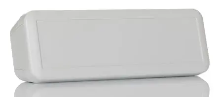 Produktfoto 1 von Hammond Serie 1552 Tragbares Gehäuse, ABS, 50 mm, 150 mm, H. 30 mm, Grau, IP54