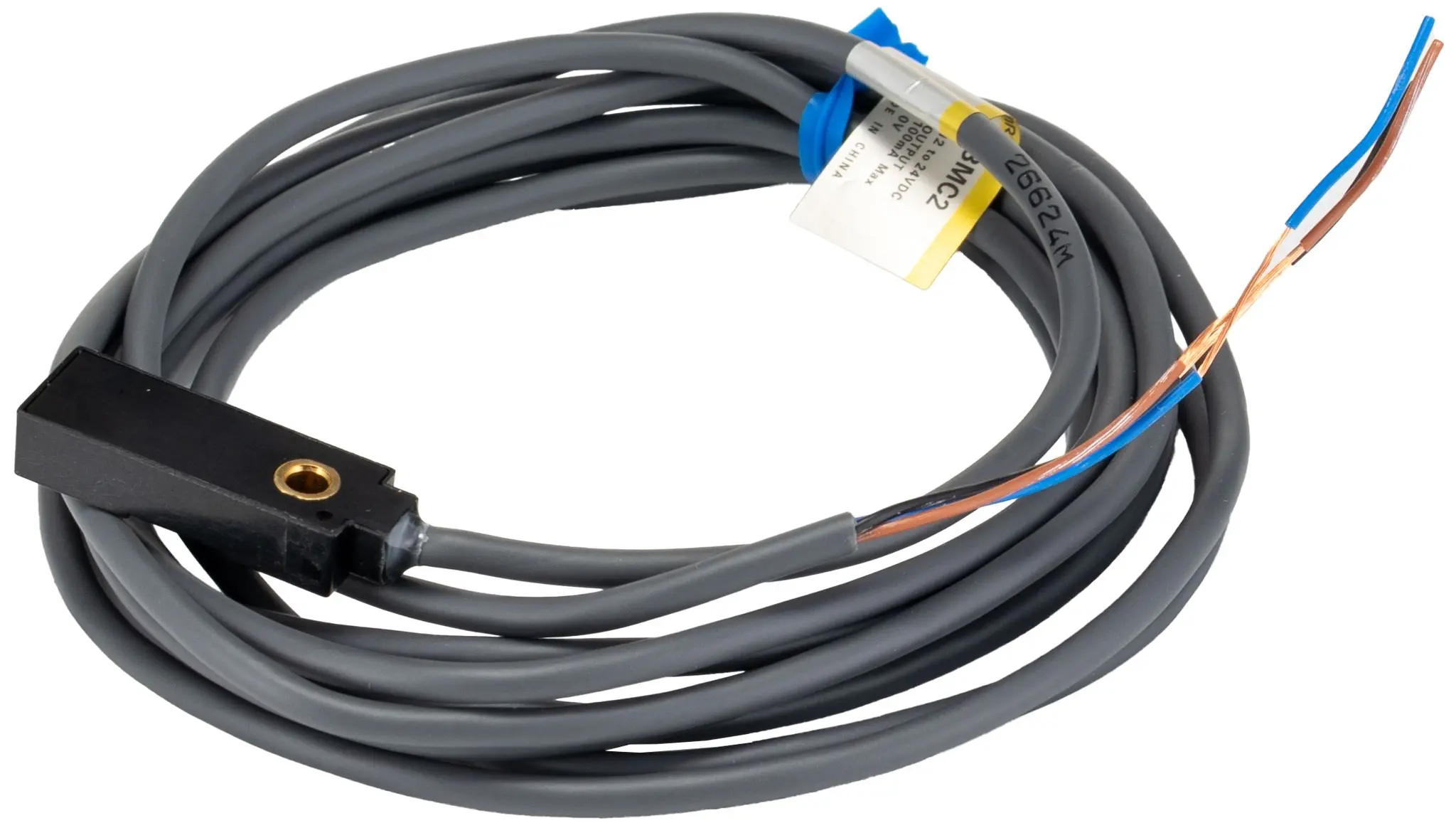 Produktfoto 1 von Omron TL-W Näherungssensor Induktiv, Kubisch 3 mm NPN 12 → 24 V DC / 100 mA NC, IP67